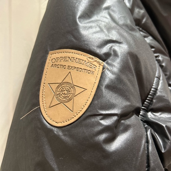 Oppenheimer Fur Hood Puffy Jacket Size Large - Picture 3 of 6